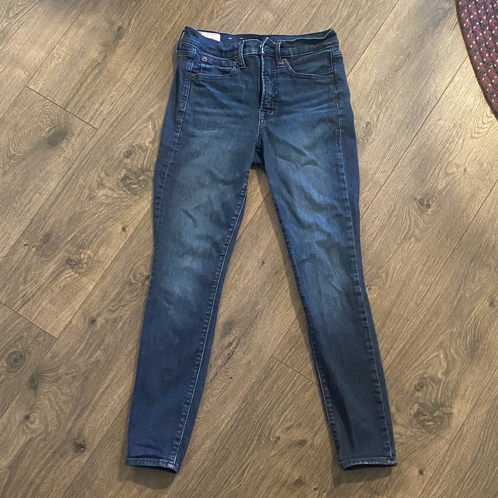 GAP Women's Dark Blue Skinny Jeans